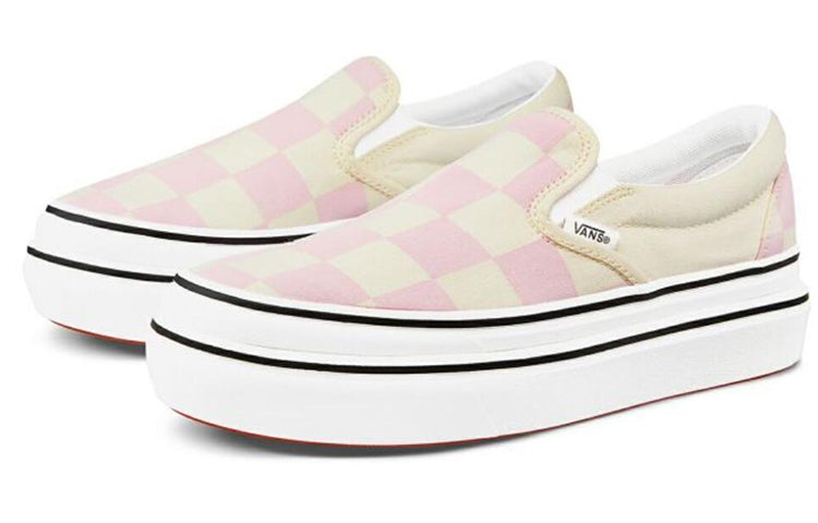 Vans Classic Slip-On ComfyCush 'Big Classics Checker - Blushing Bride' VN0A4U1FXT5