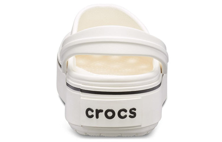 (WMNS) Crocs Beach White Sandals 205434-143