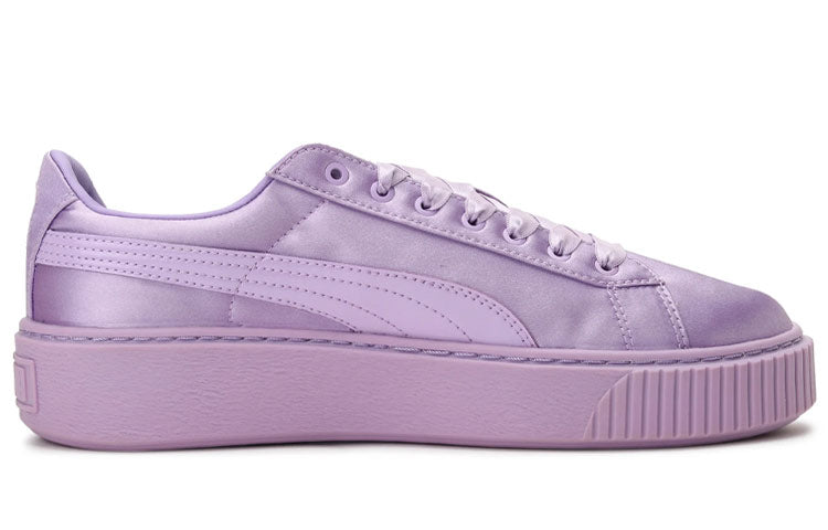 (WMNS) PUMA Basket Platform Tween 365133-02