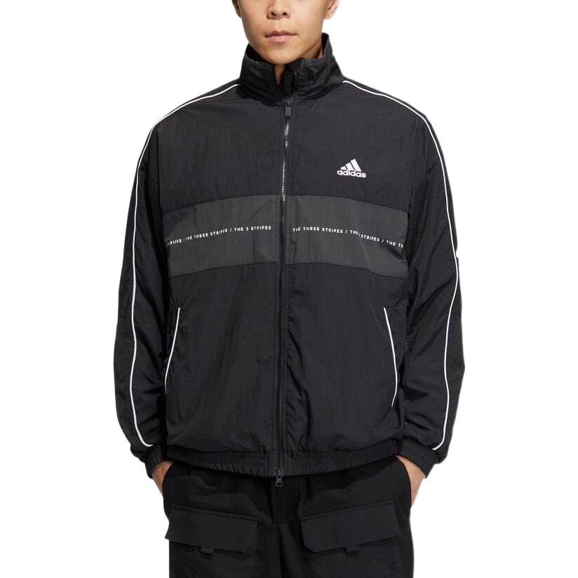 adidas Oversized Fit Woven Jacket 'Black' IA9425