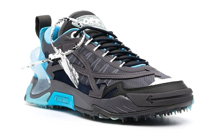 Off-White Odsy-2000 Sneakers 'Black Blue' OMIA190R21FAB0024510