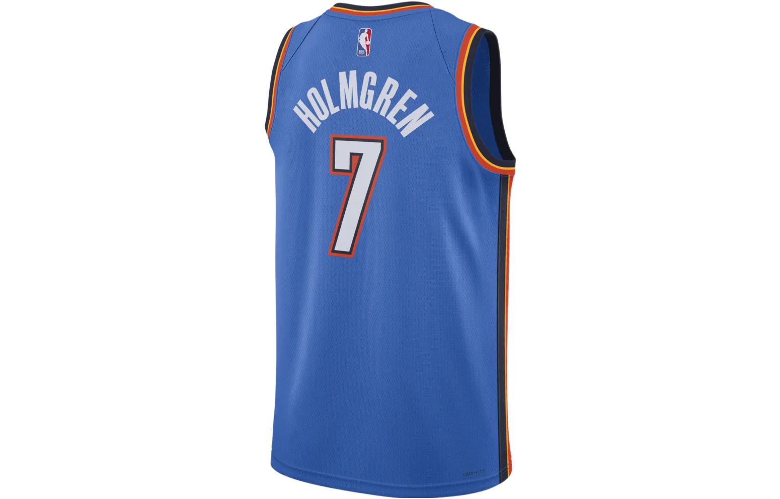 Nike Dri-FIT NBA Oklahoma City Thunder Chet Holmgren Icon Edition 2022/23 Swingman Jersey DN2016-406