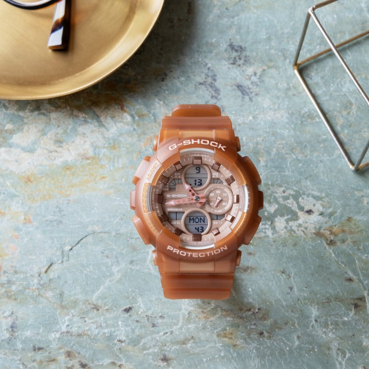 CASIO G-Shock Analog-Digital 'Brown' GMA-S140NC-5A1JF
