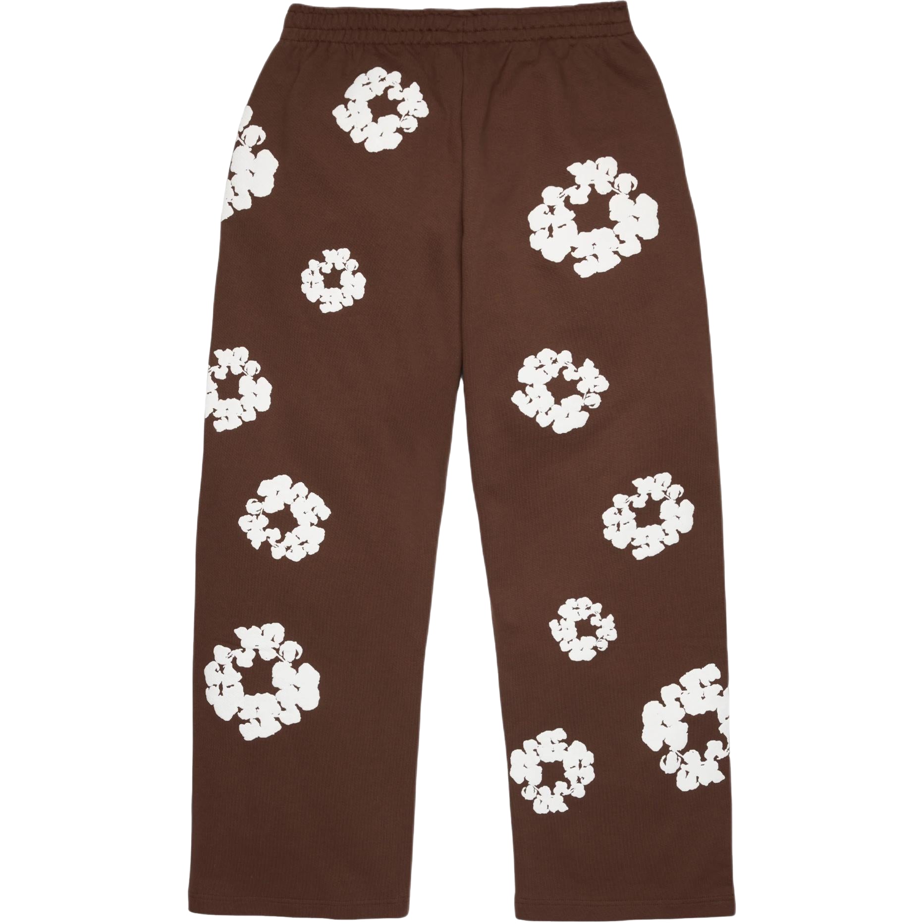 Denim Tears Cotton Wreath Baggy Sweatpants 'Dark Brown' SS26BAS11403056