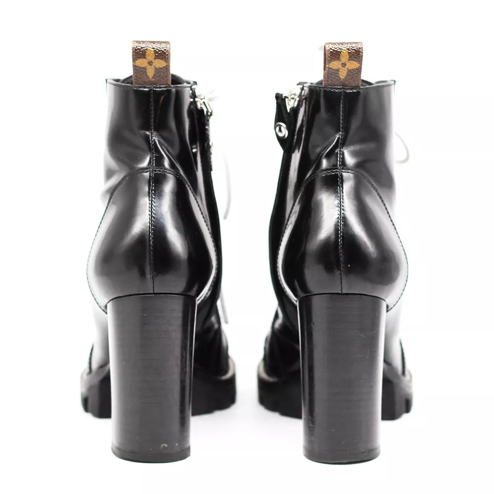 (WMNS) LOUIS VUITTON Star Trail Boots 'Black' 1A2Y8B