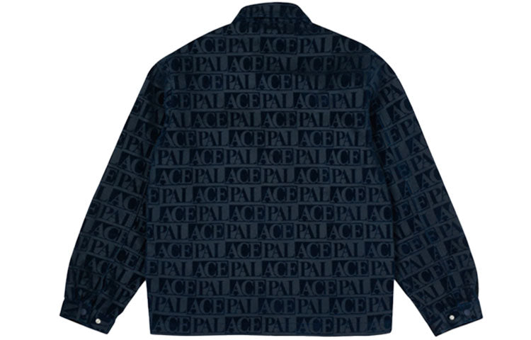 PALACE Alphabet Logo Loose Casual Jacket Unisex Navy Blue PAL-FW20-375