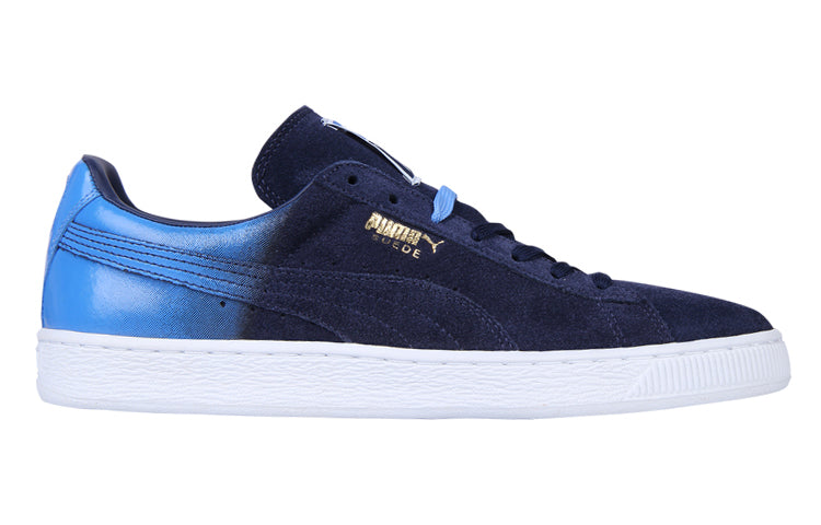 PUMA Suede Classic Eco Low Top Board Shoes Blue/Black 359098-02