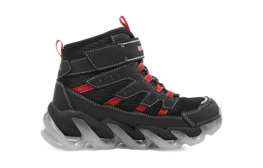 (GS) Skechers Mega Surge 'Black Red' 400131L-BKRD