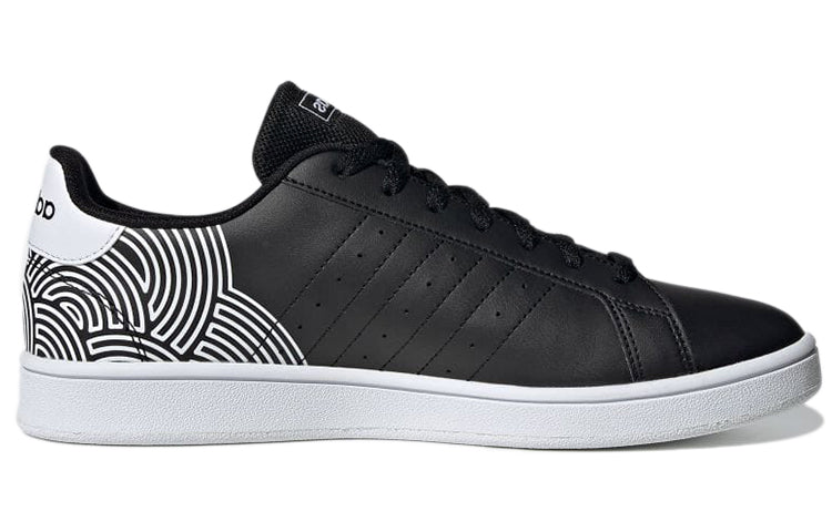 adidas neo Grand Court 'Black White Grey' FX9294