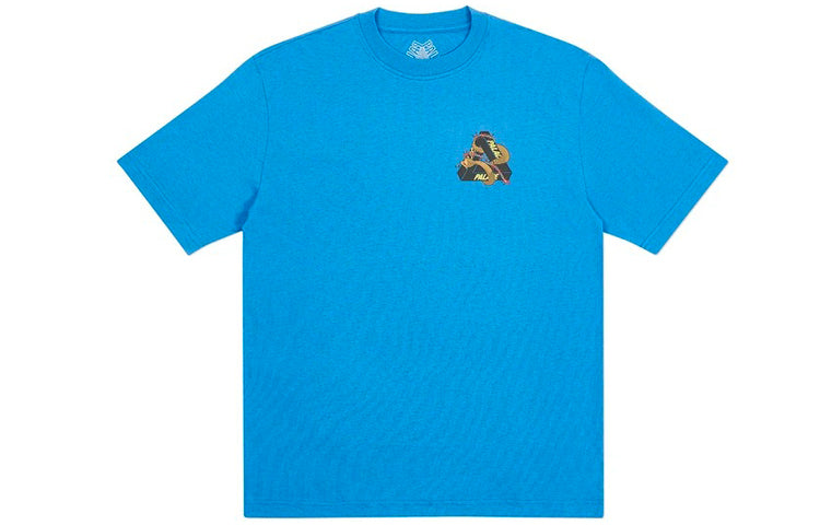 PALACE Hesh Mit Fresh Logo Short Sleeve Unisex Blue PAL-FW20-05