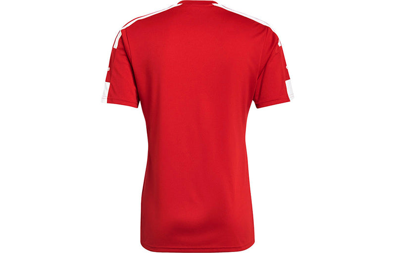 adidas Squad 21 Jsy Ss Soccer/Football Casual Sports Short Sleeve Jersey Red GN5722