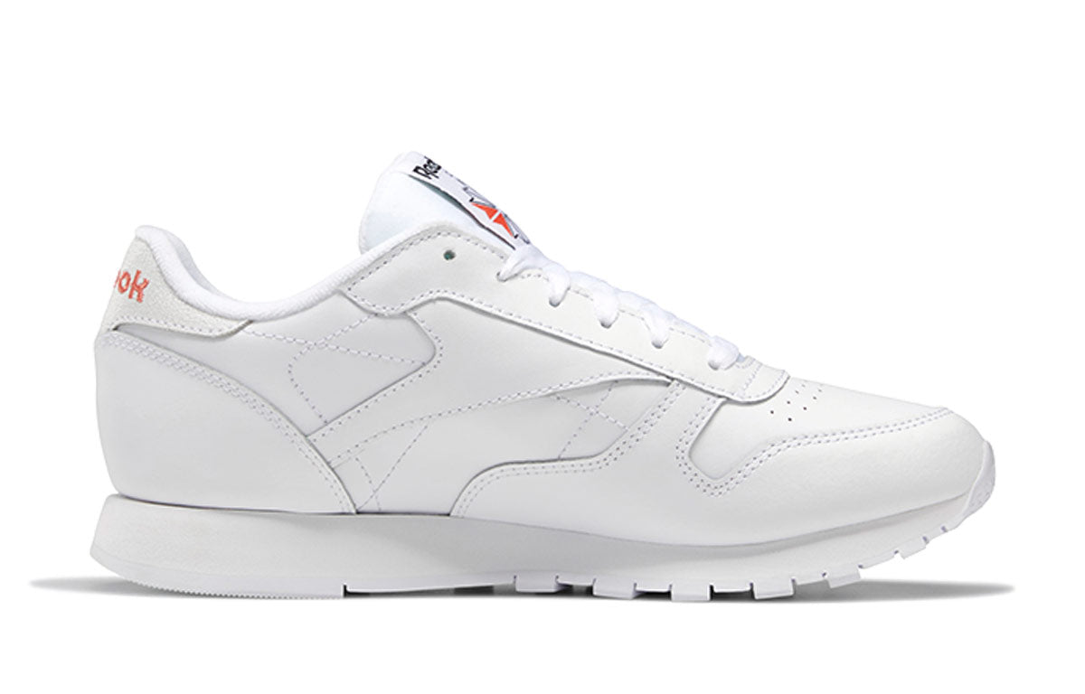 (WMNS) Reebok Classic Leather 'Black White Red' EG1454