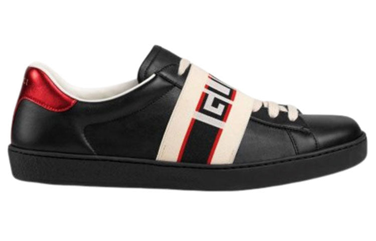 Gucci  GG Non Slip-On  'Black' 523469-0F1V0-1076