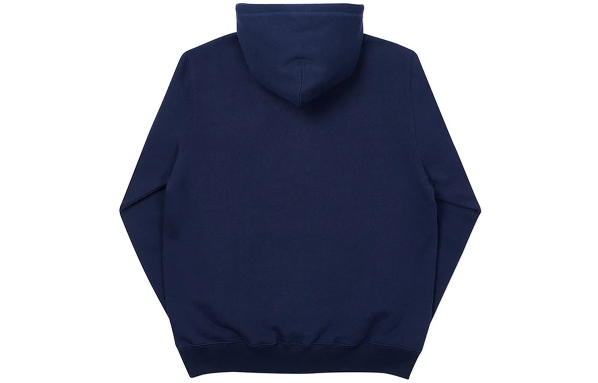 PALACE Drawstring hooded Alphabet Printing Long Sleeves Unisex Navy Blue P19CS250