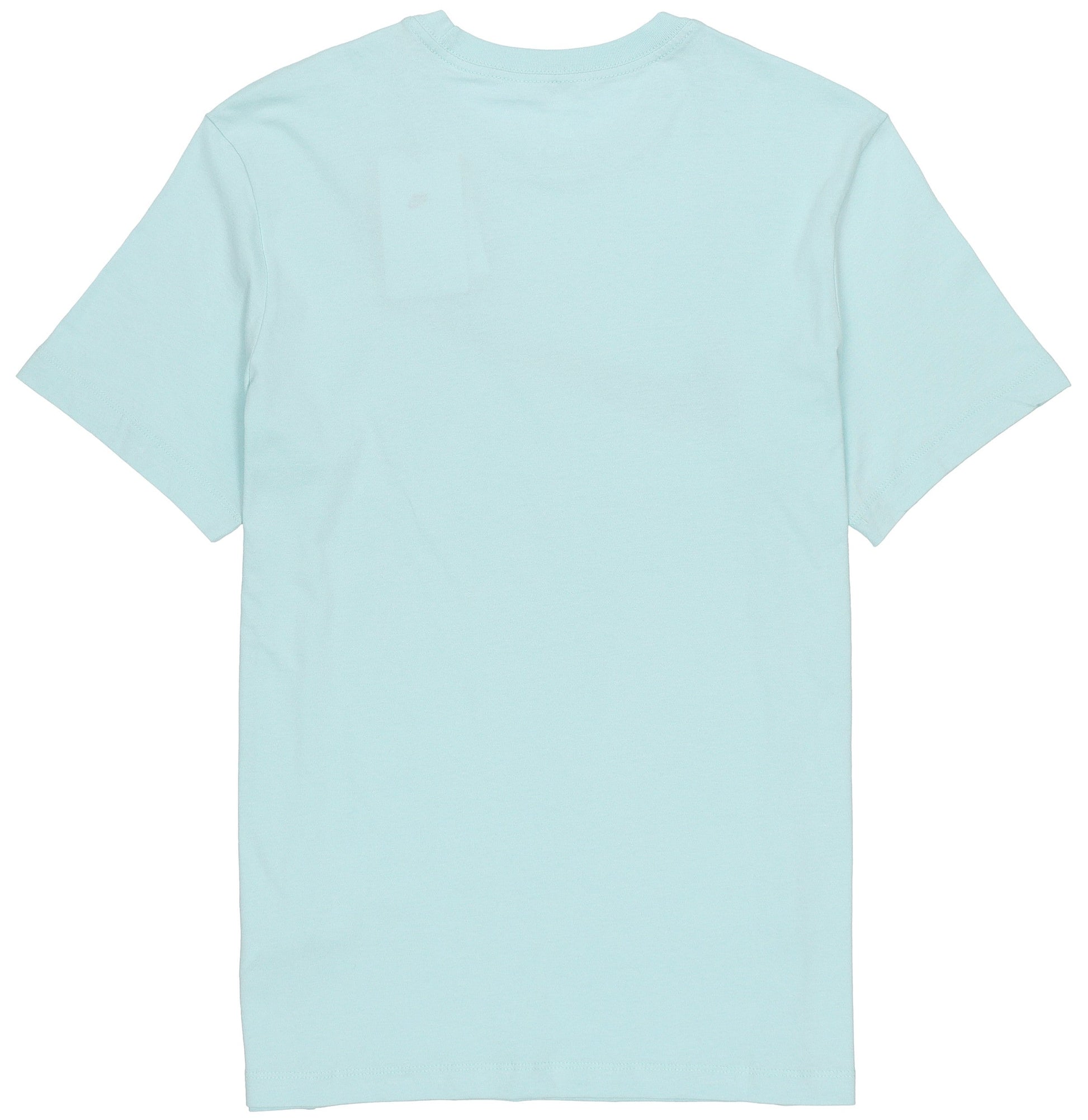 Men's Nike Solid Color Large Logo Printing Round Neck Short Sleeve Light Green T-Shirt BV0628-382