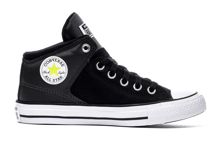 Converse Chuck Taylor All Star Street Mid Big Kids Black 168946F