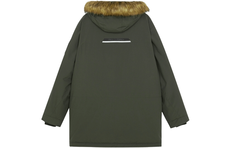 New Balance Warm Hooded Down Jacket Asia Sizing 'Green' 5PB42201-KH