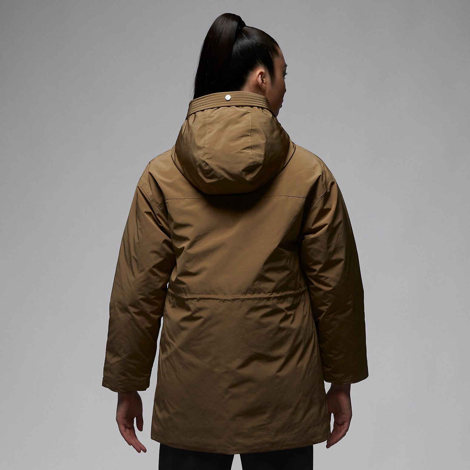 (WMNS) Air Jordan Down Parka Coat 'Tan' FB5086-392
