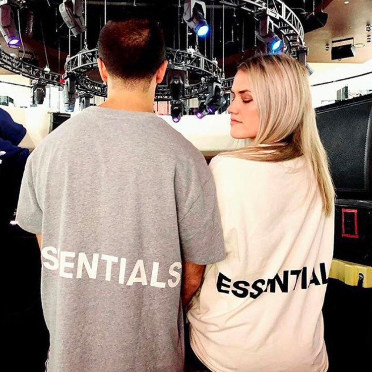 Fear of God Essential Boxy Graphic Tee Logo Tee FOGYHDX-GR-01