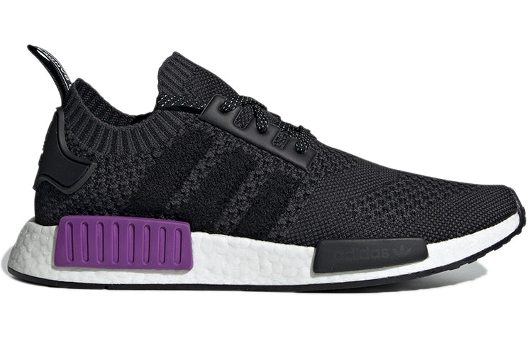 adidas NMD_R1 Primeknit 'OG Knit - Black Purple' G54635