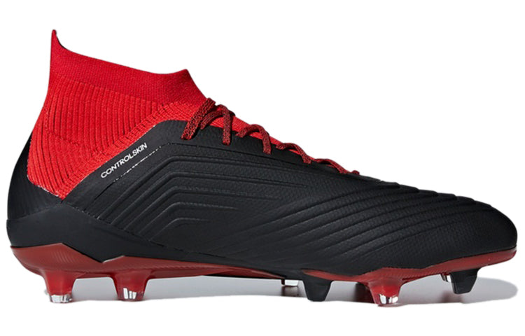 adidas Predator 18.1 FG 'Black Red' DB2039