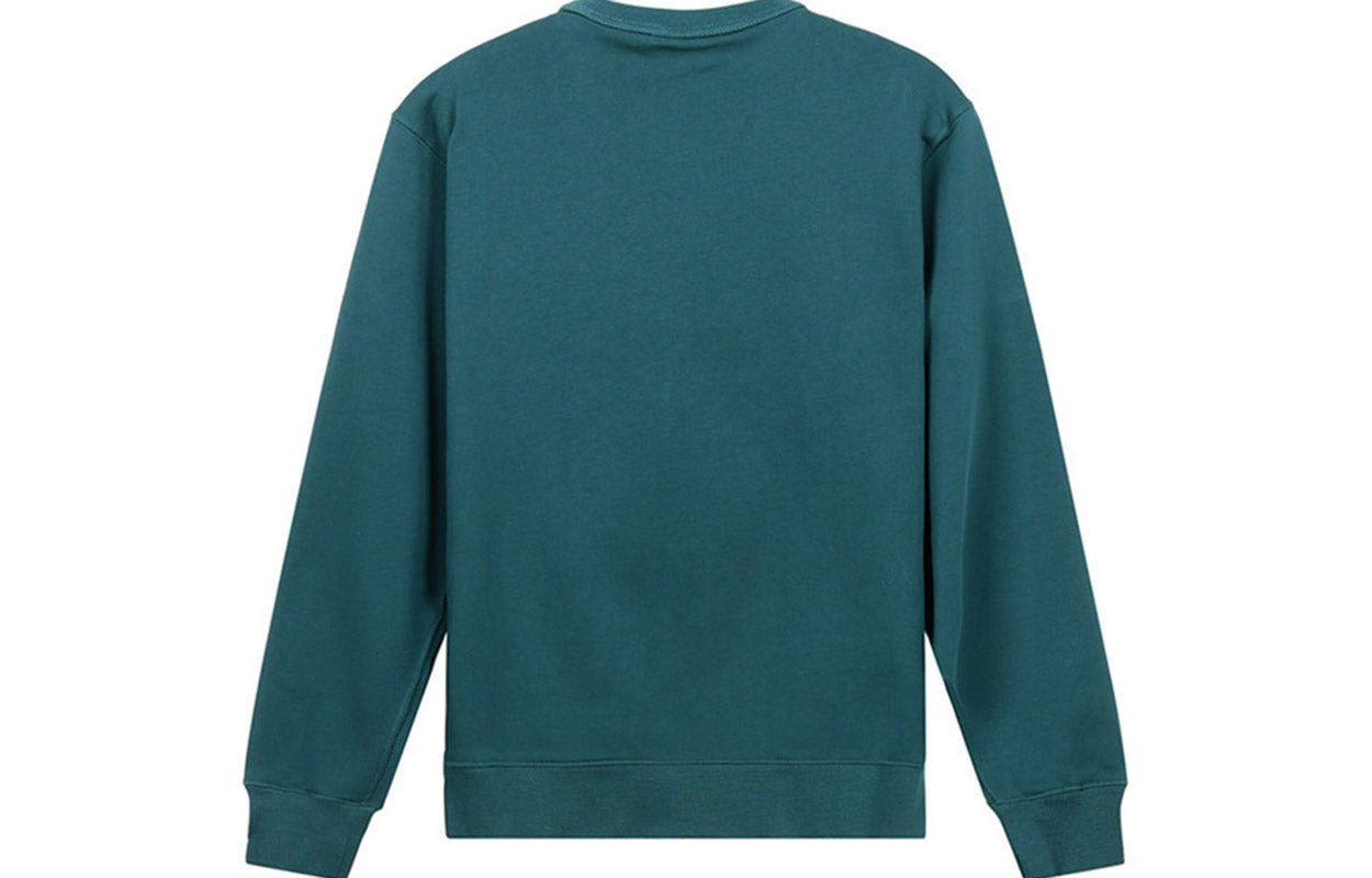 (WMNS) KENZO Velvet Embroidery Round-neck Long Sleeve Swea Green FA62SW8244XJ-73