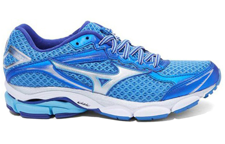 Mizuno Wave Ultima 7 Low Tops Wear-resistant Blue White J1GD150905