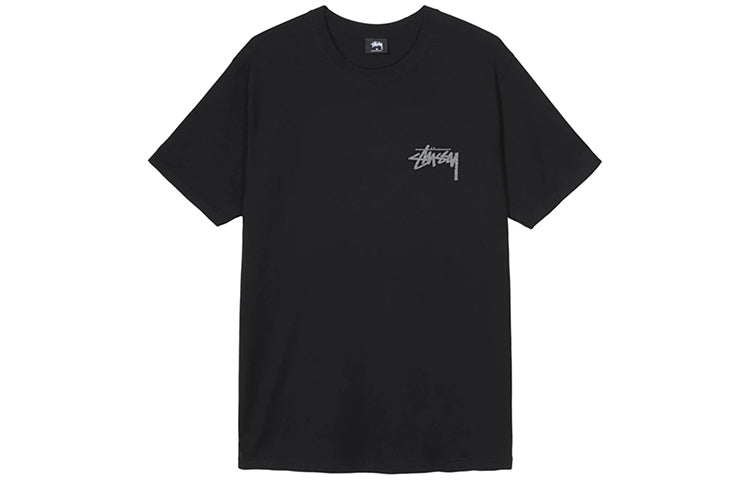 Stussy Tiribal Mask Tee Classic Short Sleeve Unisex Black 1904516-BLACK