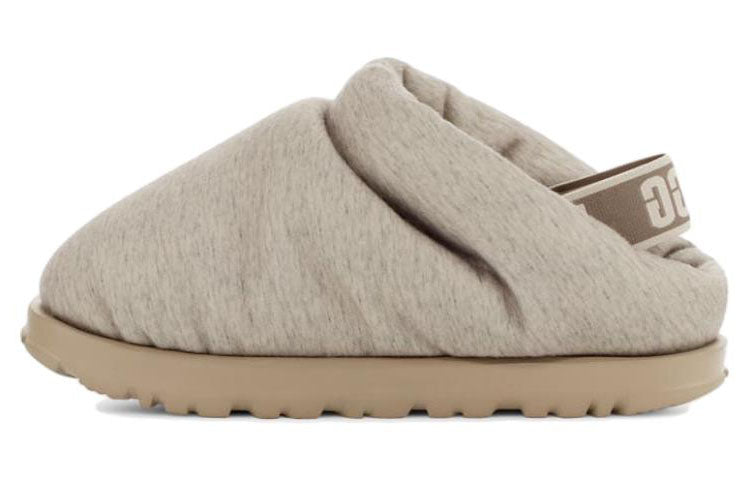(WMNS) UGG Spaceslider Jersey Slipper 'Beige Grey' 1151651-NRL