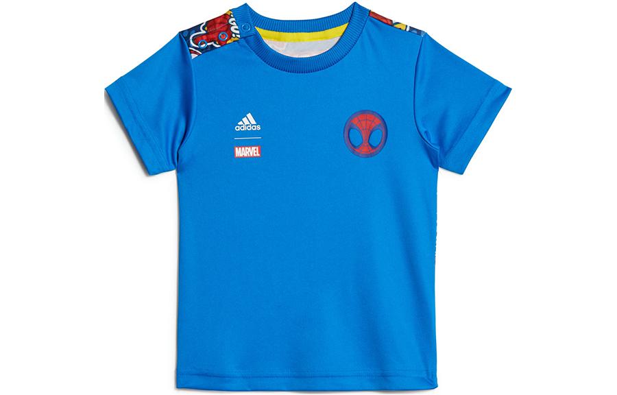 (TD) adidas X Marvel's Spider-Man Summer Set 'Blue' HK6655