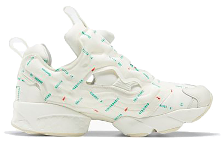 (WMNS) Reebok Instapump fury Sports Casual Shoes 'White Green' FV0407