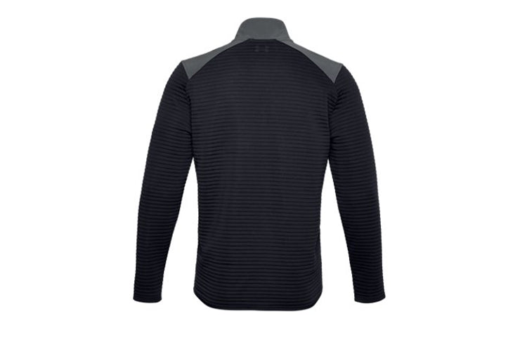 Men's Under Armour Storm Evolution Daytona Half Zipper Colorblock Sports Long Sleeves Gray 1360513-012