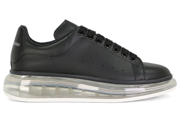 Alexander McQueen Oversized Sneaker 'Black Clear Sole' 604232WHX981070