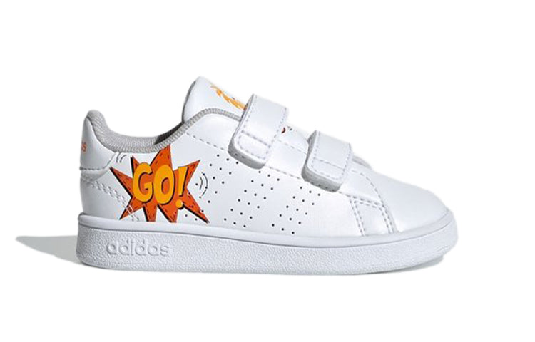 (TD) adidas Advantage 'White Orange' EF0305