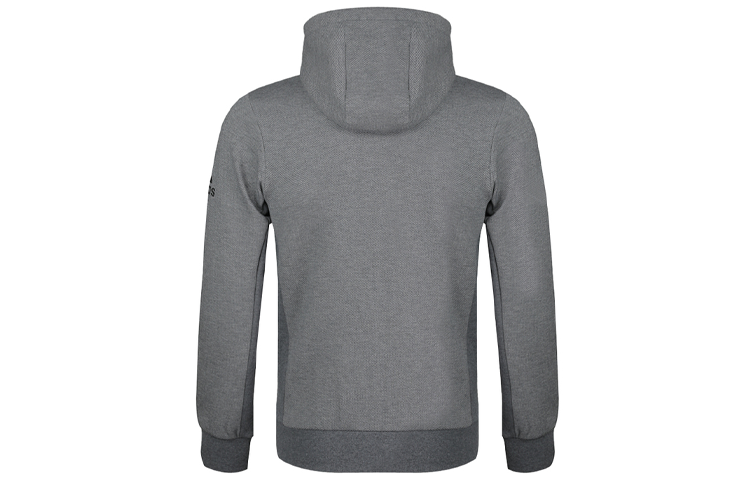 adidas Htt Double Knit Hooded Jacket Gray DW4594
