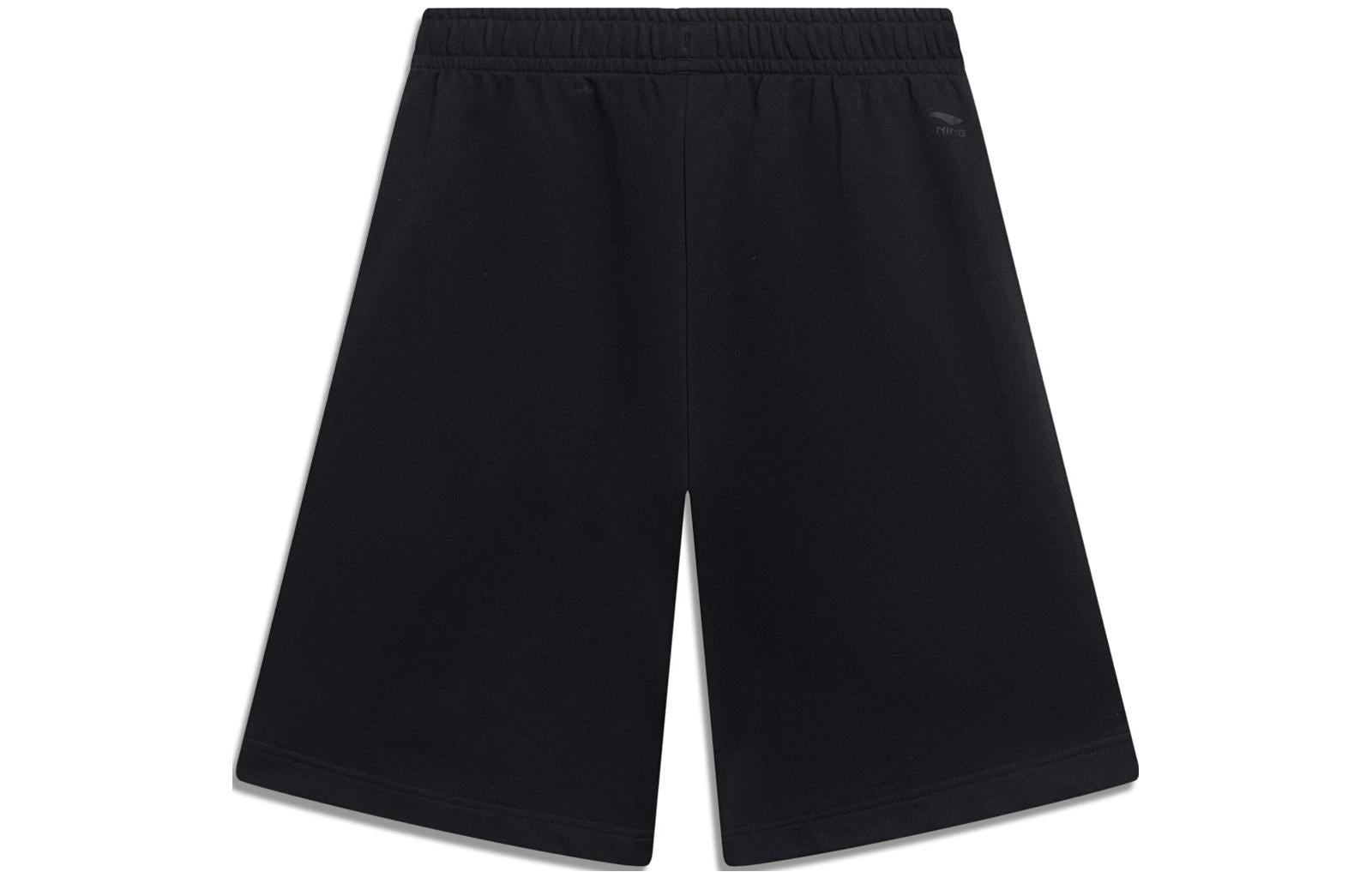 Li-Ning Anything Is Possible Graphic Straight Shorts 'Black' AKST593-4