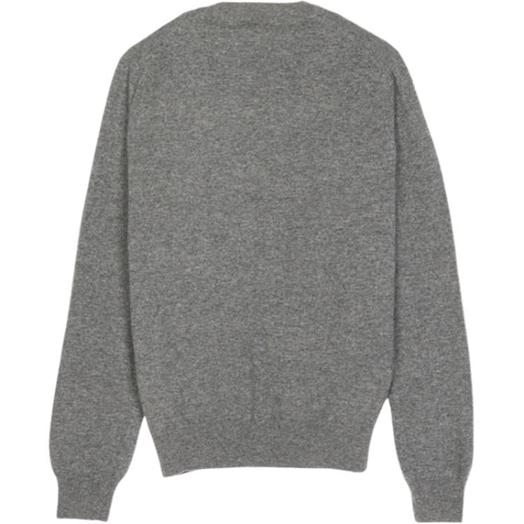COMME des GARCONS PLAY FW25 x Invader Double Pixel Heart Knitwear 'Grey' AZ-N086-051-3