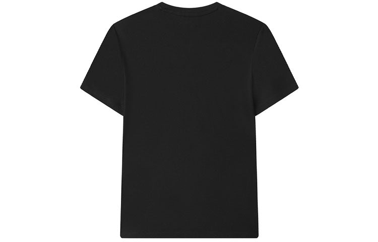 FILA Casual Round Neck Sports Breathable Short Sleeve Black F11M128131F-BK