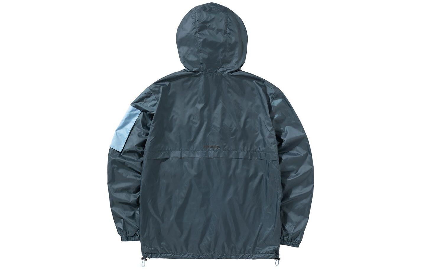 Skechers Casual Windbreaker Jacket 'Teal' L121M148