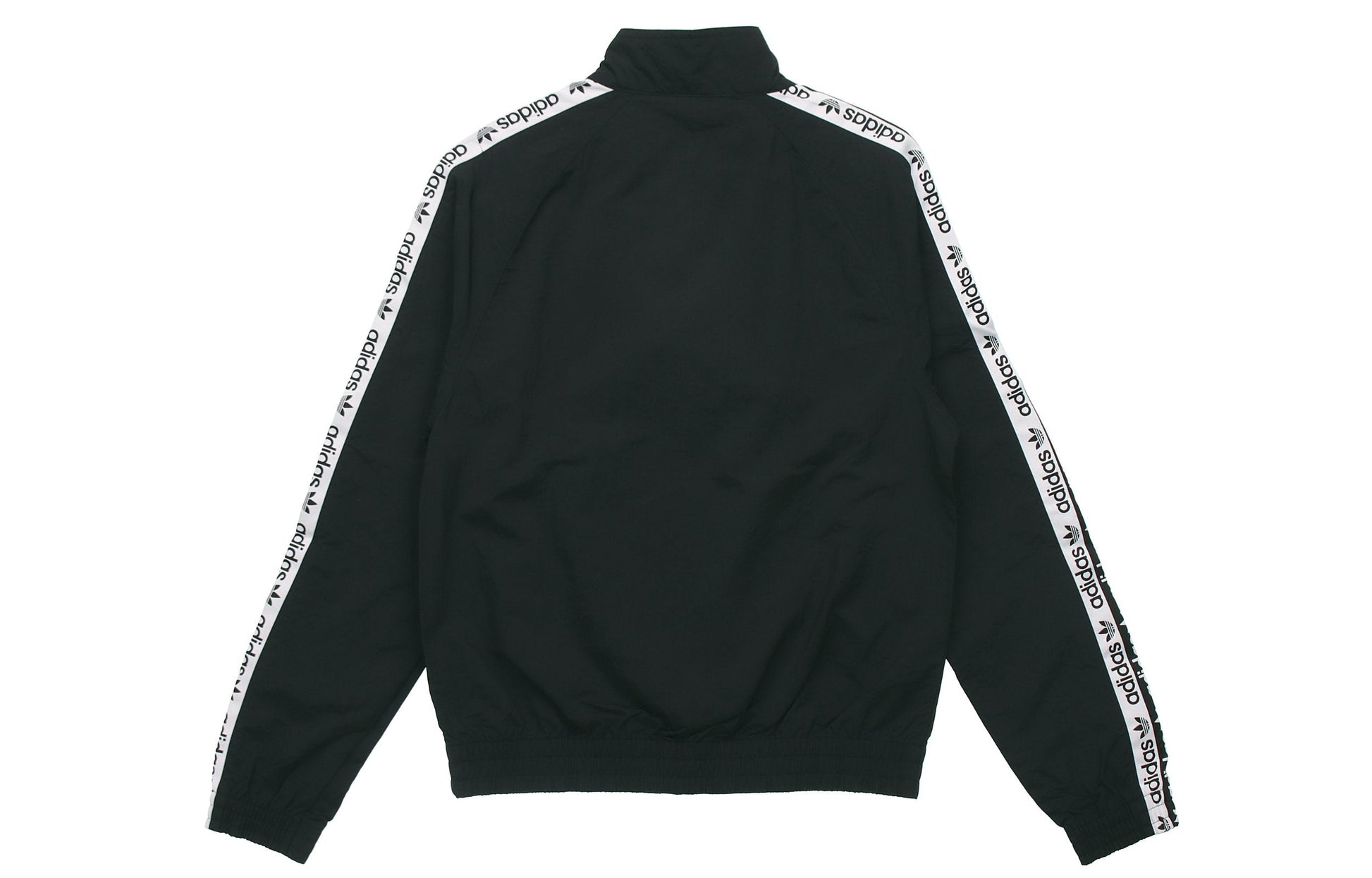 adidas originals Stand-up Collar Causual Sports Jacket Coat Male Black FL1763