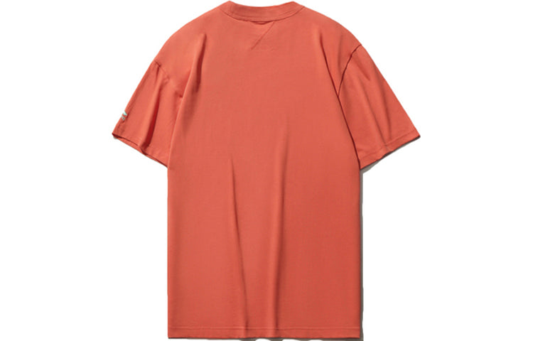 Li-Ning x Disney Crossover Pattern Printing Sports Tee 'Brick Red' AHSR199-3