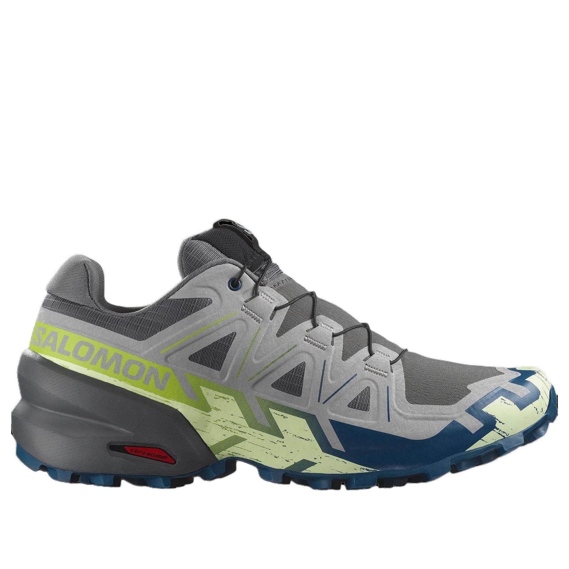 SALOMON Speedcross 6 'Castlerock Lime Cream' 478109