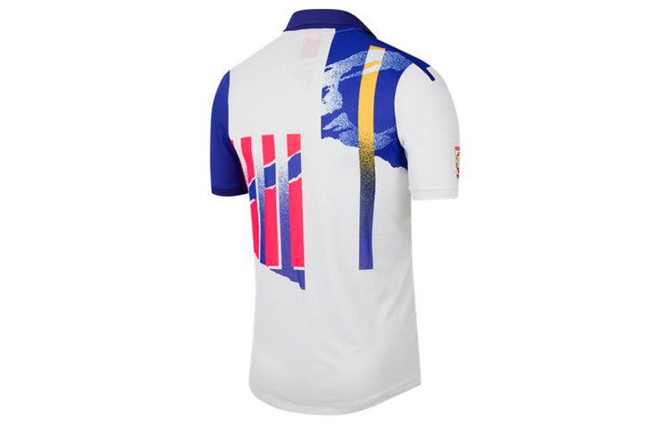 Nike Court Advantage Tennis lapel Short Sleeve Ocean Blue CK9794-100