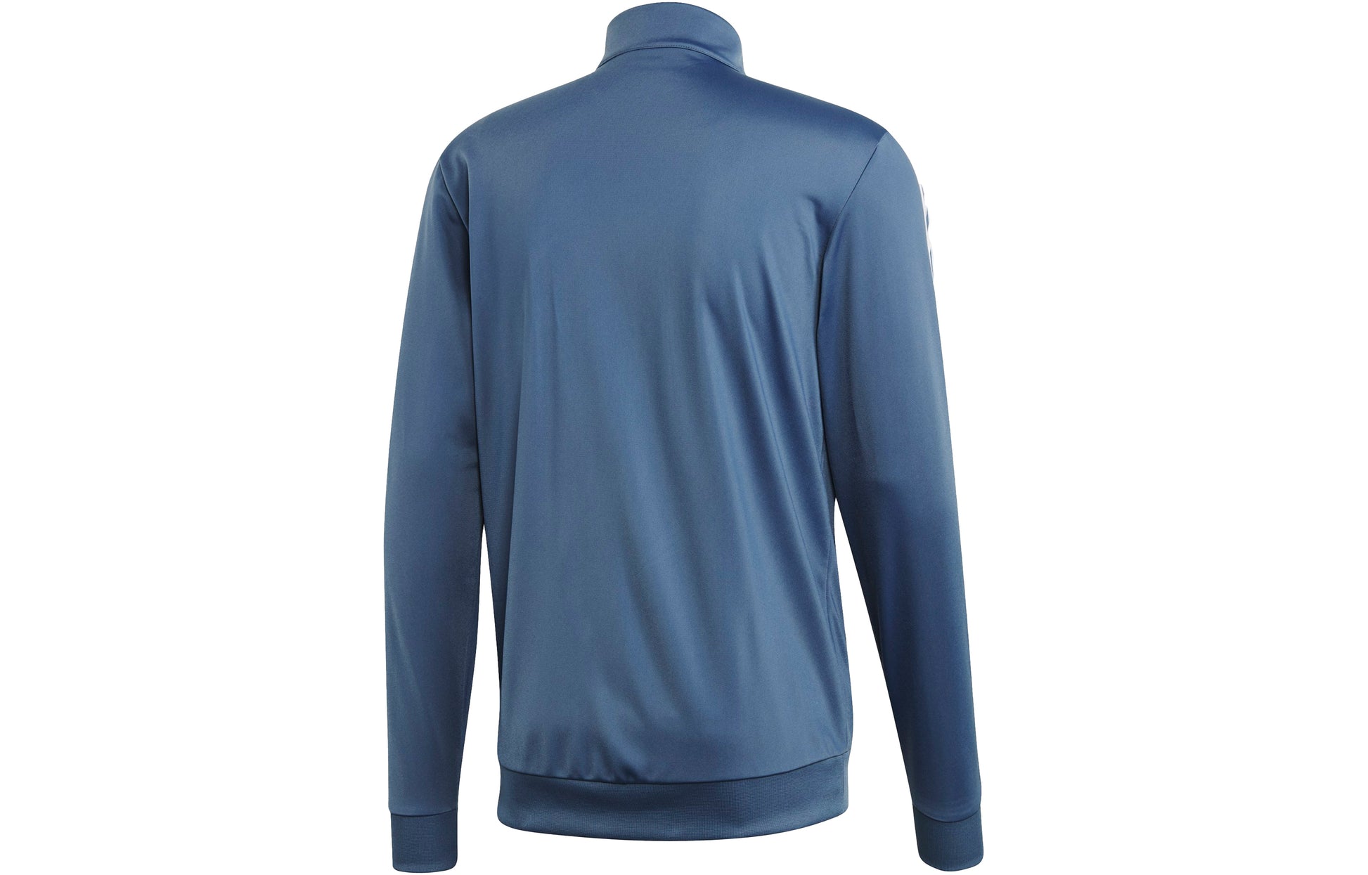 adidas E 3S TT TRIC Slim Fit Training Sports Stylish Jacket Blue Gray EI4893