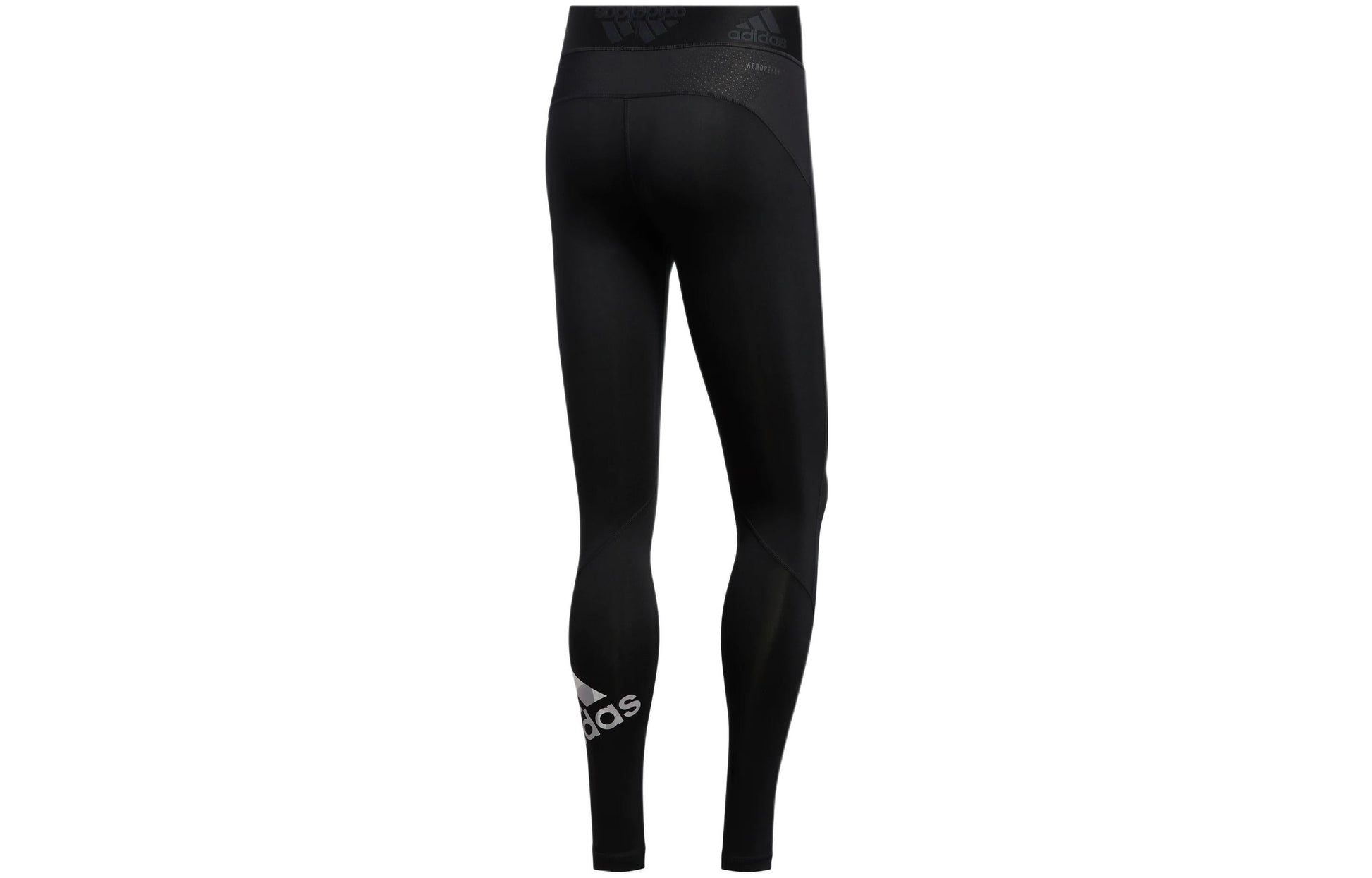 Men's adidas Solid Color Tight Sports Pants/Trousers/Joggers Black GC8252
