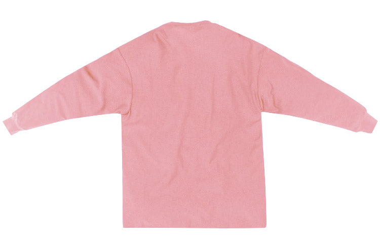 KITH x Coca-Cola L/S Quin Tee Crossover Loose Long Sleeves Unisex Pink KH3541-107