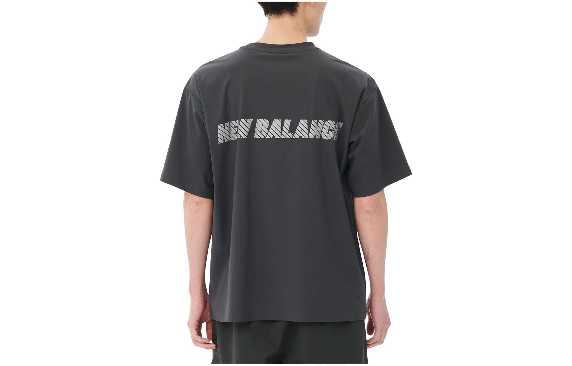 New Balance MET24 Training Short Sleeve Tee Asia Sizing 'Black' AMT35002-ACK
