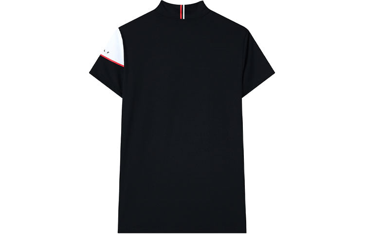 (WMNS) FILA High Collar Professional Sports Short Sleeve Blue A11W135112F-NV
