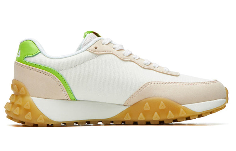 (WMNS) FILA Pacer Sneakers White/Green F12W124154FJS