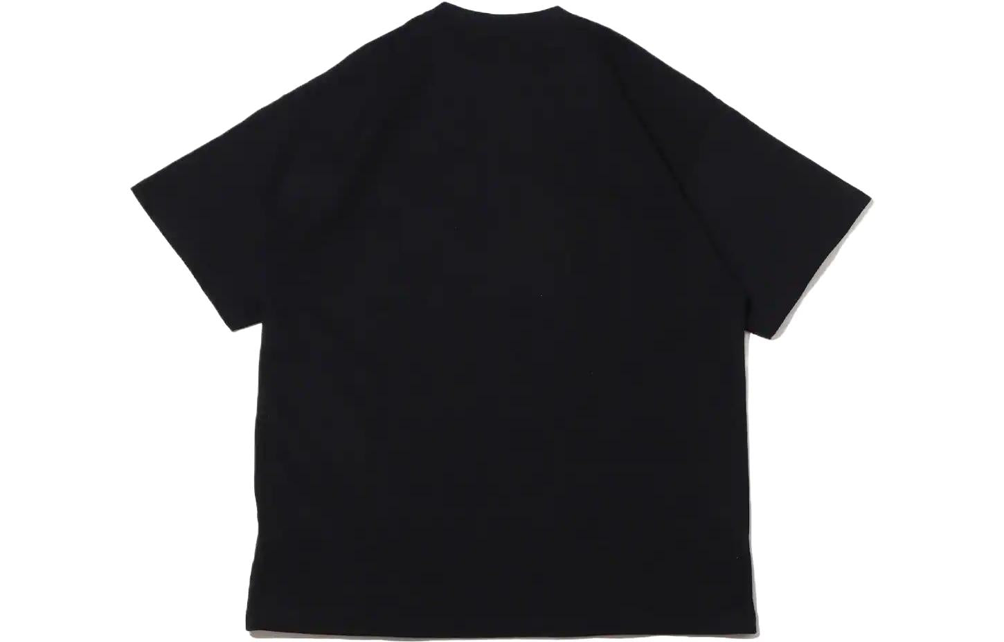 Men's Nike Logo Alphabet Printing Breathable Round Neck Short Sleeve Black T-Shirt DV9400-010